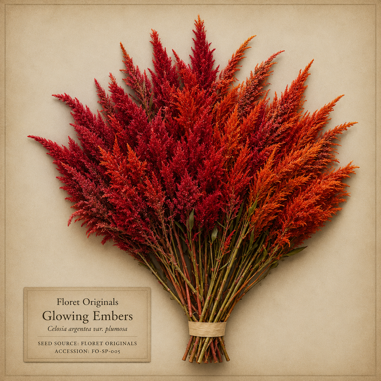 Glowing Embers celosia